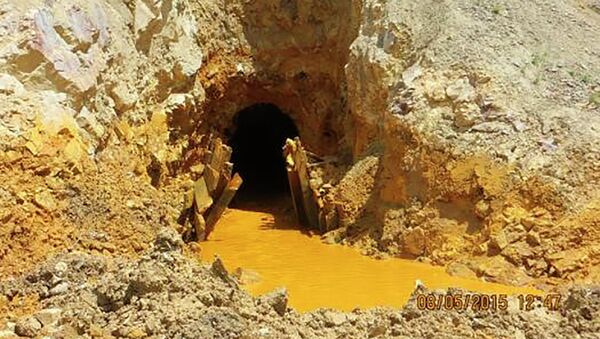 La mina King Gold en Colorado - Sputnik Mundo