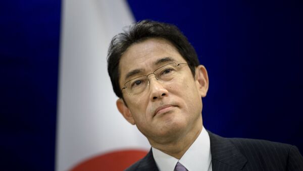 Fumio Kishida, ministro de Exteriores de Japón - Sputnik Mundo