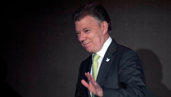 Juan Manuel Santos, presidente de Colombia, encabezará el debate público en el marco del Foro sobre Democracia de Nueva Generación - Sputnik Mundo