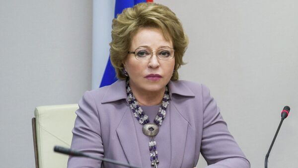 Valentina Matvienko, presidenta del Consejo de la Federación de Rusia - Sputnik Mundo