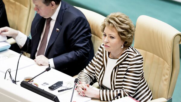 Valentina Matvienko, presidenta del Senado de Rusia (archivo) - Sputnik Mundo