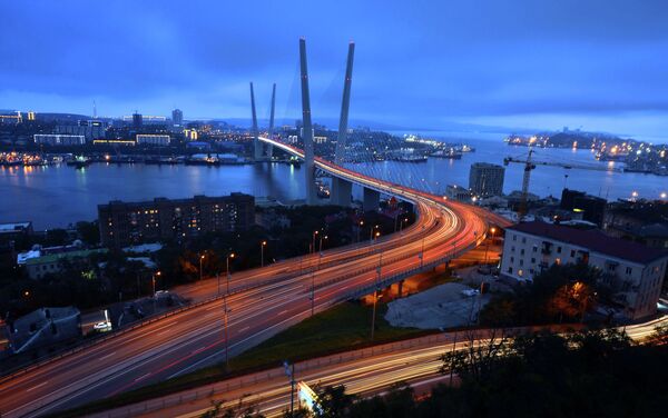 El puente de la isla Russki - Sputnik Mundo