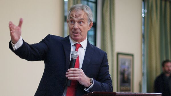 Tony Blair, ex primer ministro de Gran Bretaña - Sputnik Mundo