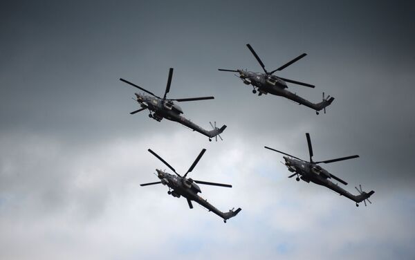 Helicópteros Mi-28N Cazador Nocturno - Sputnik Mundo