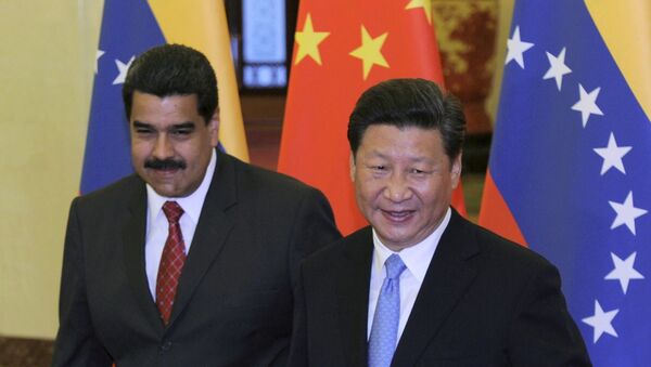Presidente de Venezuela Nicolás Maduro y presidente de China, Xi Jinping - Sputnik Mundo