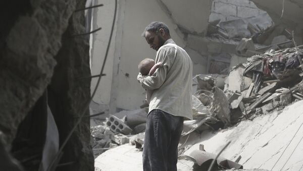 Situación en Douma, Siria - Sputnik Mundo