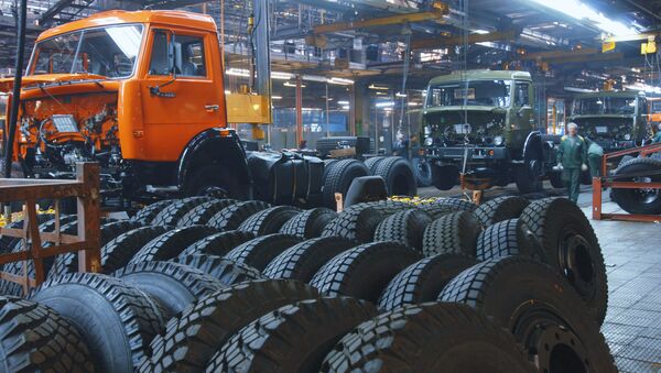 Planta de fabricación de camiones Kamaz - Sputnik Mundo