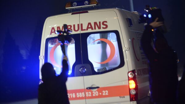 Ambulancia en Turquía - Sputnik Mundo