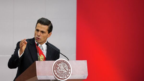 El presidente de México, Enrique Peña - Sputnik Mundo