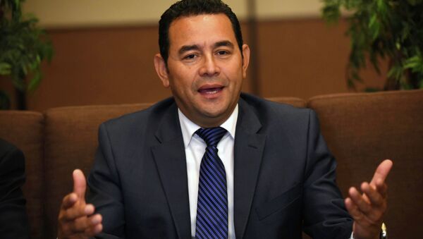 Jimmy Morales, candidato por el Frente de Convergencia Nacional a la presidencia de Guatemala - Sputnik Mundo
