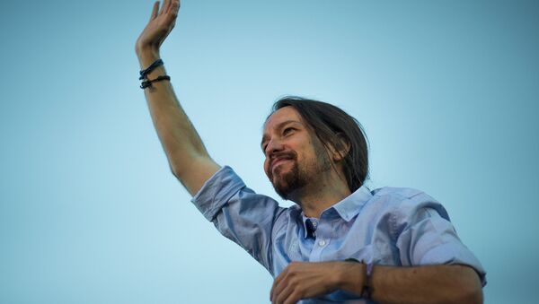 Secretario general de Podemos, Pablo Iglesias - Sputnik Mundo