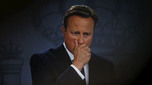 David Cameron, primer ministro del Reino Unido - Sputnik Mundo