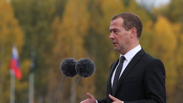 Премьер-министр РФ Д.Медведев посетил международную выставку Russia Arms Expo - Sputnik Mundo