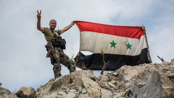 Soldado del ejército sirio (archivo) - Sputnik Mundo