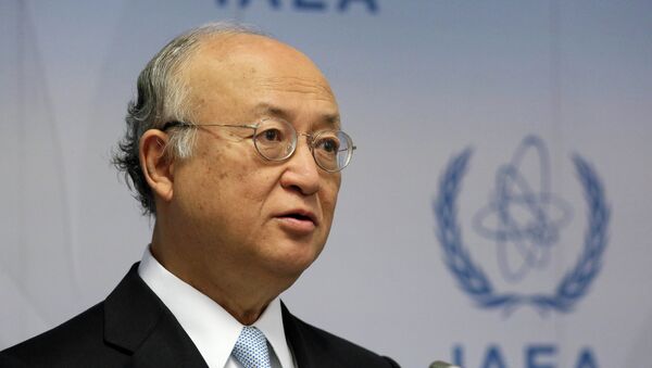Yukiya Amano, director general de la OIEA - Sputnik Mundo