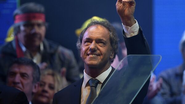 Daniel Scioli, candidato a la presidencia de Argentina - Sputnik Mundo
