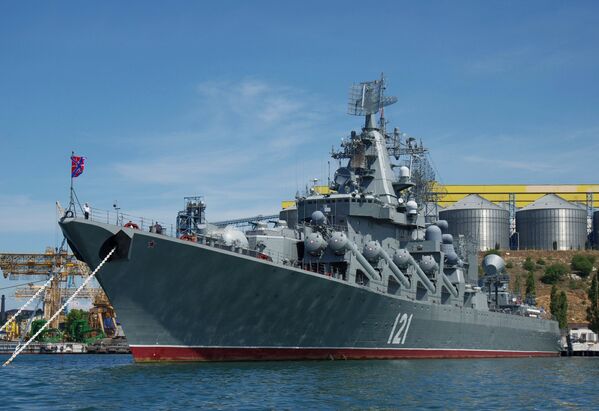 Crucero portamisiles Moskva - Sputnik Mundo