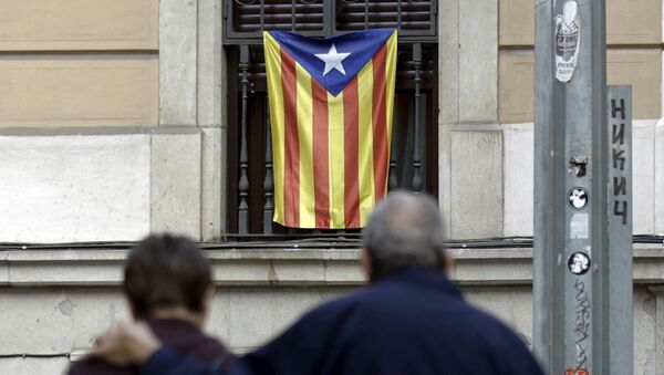 Estelada, bandera independentista catalana - Sputnik Mundo