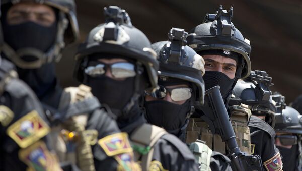 Las fuerzas iraquíes del Servicio Antiterrorista - Sputnik Mundo
