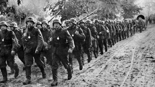 Soldados alemanes en Polonia en 1939 - Sputnik Mundo