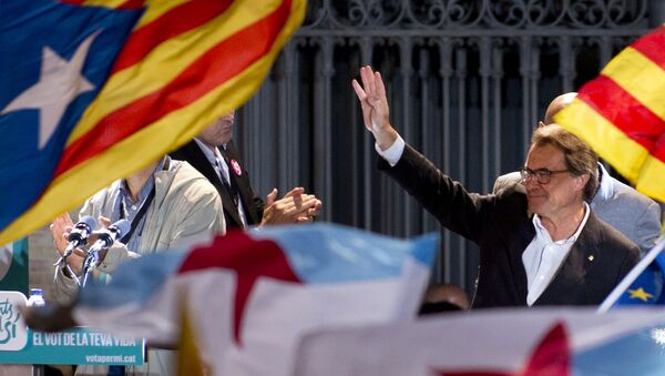 Artur Mas, expresidente del Gobierno catalán - Sputnik Mundo