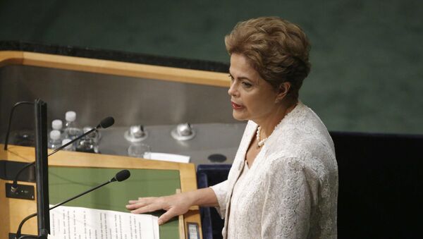 Dilma Rousseff, presidenta de la República de Brasil - Sputnik Mundo