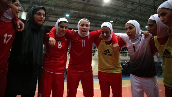 La selección nacional de fútbol femenino de Irán (Archivo) - Sputnik Mundo