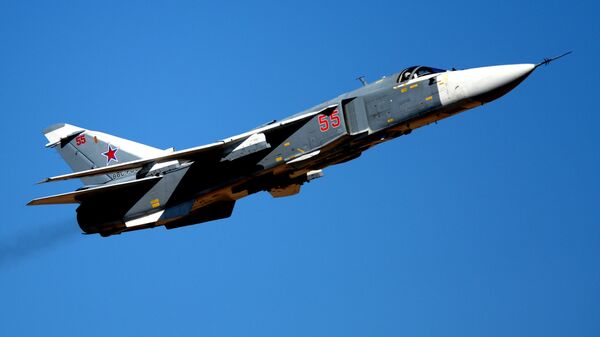 Avión Su-24 de las Fuerzas Aeroespaciales de Rusia - Sputnik Mundo