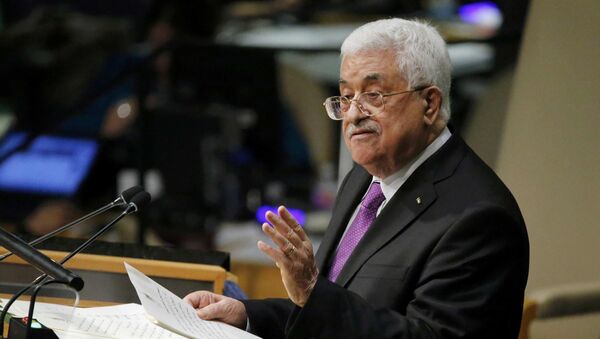 El presidente de Palestina, Mahmud Abás - Sputnik Mundo