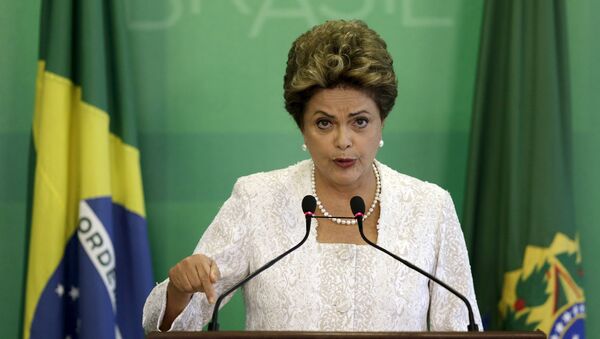 Presidenta de Brasil Dilma Rousseff - Sputnik Mundo