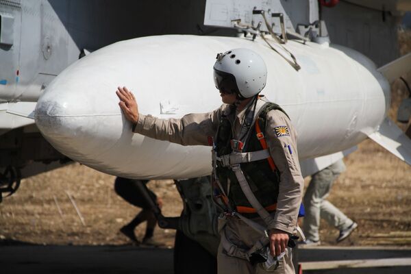 Operación aérea de Rusia en Siria - Sputnik Mundo