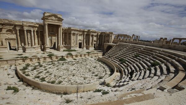 Anfiteatro en Palmira (archivo) - Sputnik Mundo