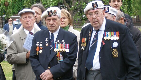 Veteranos británicos en Rusia (Archivo) - Sputnik Mundo