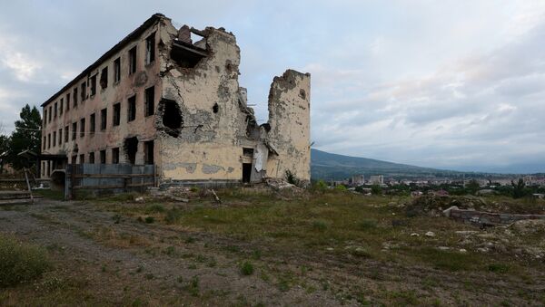 Consecuencias de la guerra en Osetia del Sur en 2008 (archivo) - Sputnik Mundo