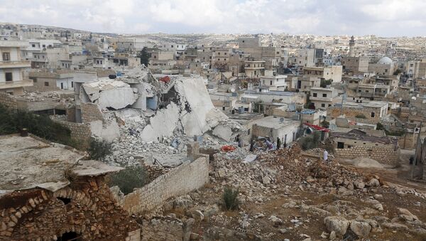 Ciudad de Darat Izza en la región de Alepo, Siria - Sputnik Mundo