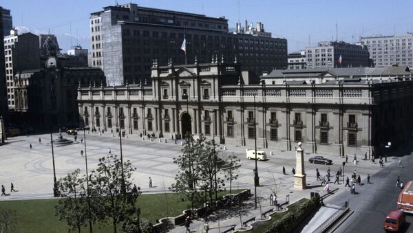El Palacio de La Moneda, la sede del presidente de la República de Chile - Sputnik Mundo