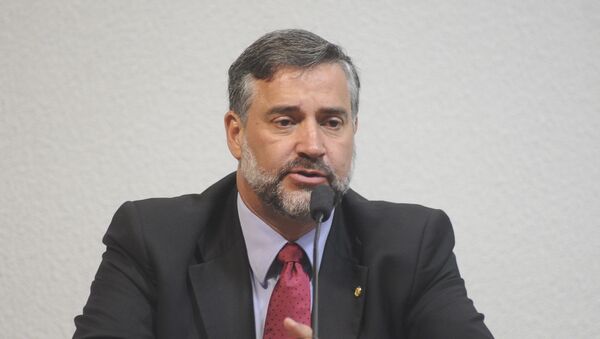 Paulo Pimenta, vicelíder del gobierno en el Congreso Nacional de Brasil - Sputnik Mundo