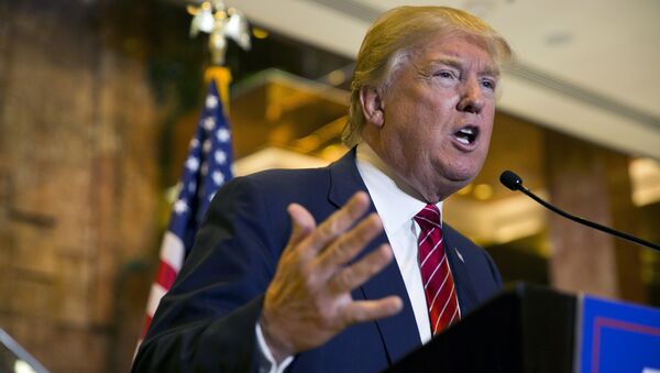Donald Trump, candidato favorito a las primarias del Partido Republicano de EEUU - Sputnik Mundo