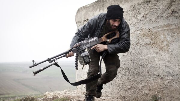 Un miliciano del Ejército Libre Sirio (archivo) - Sputnik Mundo