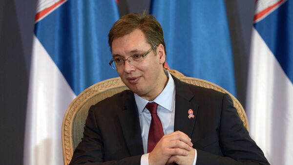 Aleksandar Vucic, primer ministro de Serbia - Sputnik Mundo