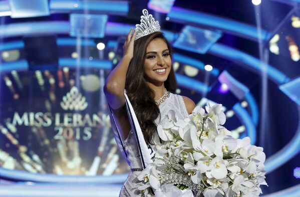 La belleza de Oriente Próximo: Miss Líbano 2015 - Sputnik Mundo