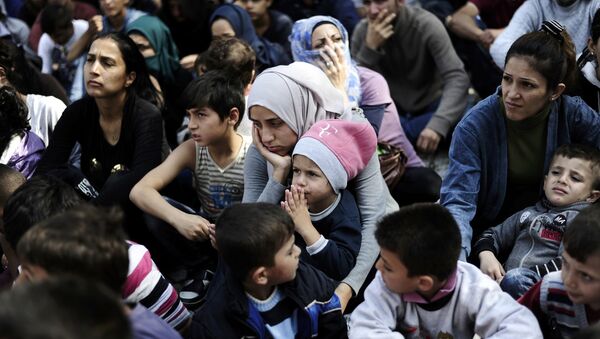 Refugiados sirios en Turquía (archivo) - Sputnik Mundo
