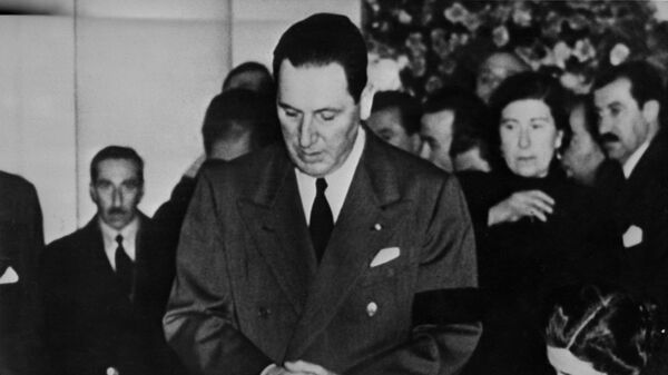 El presidente de Argentina Juan Domingo Perón - Sputnik Mundo