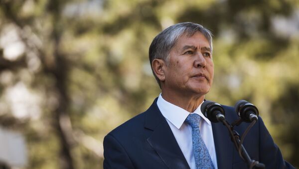 Almazbek Atambáev, el presidente de Kirguistán - Sputnik Mundo