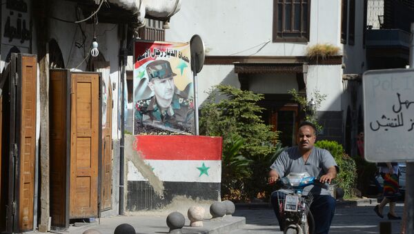 Una calle en Damasco - Sputnik Mundo
