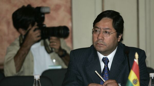Luis Arce Catacora, candidato del Movimiento Al Socialismo (MAS) de Bolivia - Sputnik Mundo