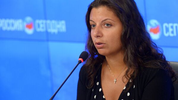 Margarita Simonyan, redactora jefa de la agencia Rossiya Segodnya - Sputnik Mundo