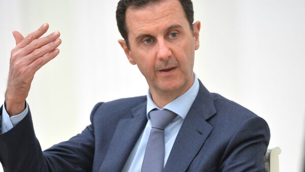 Президент Сирии Башар Асад в Москве - Sputnik Mundo