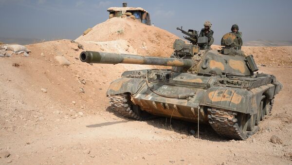Tanque de Ejército sirio - Sputnik Mundo
