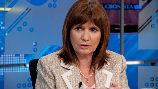 Patricia Bullrich, ministra de Seguridad argentina - Sputnik Mundo